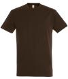 11500 Imperial Heavy T-Shirt Chocolate colour image